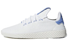 Pharrell Williams x adidas originals Tennis Hu 耐磨 低帮 网球鞋 男女同款 白蓝 / Кроссовки Pharrell Williams x Adidas originals Tennis Hu BD7521