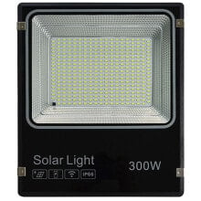 HEPOLUZ ABS Solar LED Monocrystalline Panel 300W 6000K Floodlight