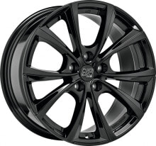 Колесный диск литой MSW MSW 27 T gloss black 9.5x19 ET40 - LK5/120 ML64.12