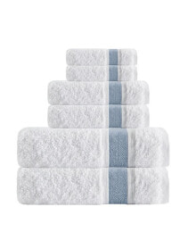 Enchante Home unique 6-Pc. Turkish Cotton Towel Set