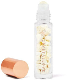 Roll-on mit Kristallen Milch Bernstein 10 ml - Crystallove Milky Amber Oil Bottle