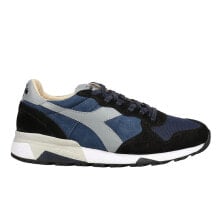 Diadora Trident 90 Suede Sw Lace Up Mens Blue Sneakers Casual Shoes 176585-C882 купить в интернет-магазине