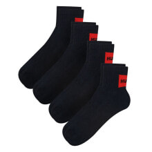 HUGO Sh Rib Label Cc 10249361 01 Socks 2 Pairs