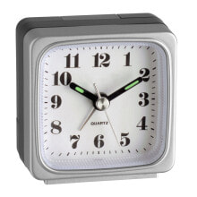 TFA 98.1079 - Quartz alarm clock - Square - Plastic - 12h - Analog - Battery