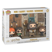 FUNKO Harry Potter Pop Moments Deluxe Vinyl Figures 4Pack Hagrid´S Hut 9 Cm Minifigure