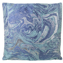 Cushion Alexandra House Living Blue Textile 43 x 43 cm