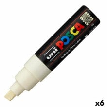 Felt-tip pens POSCA PC-8K Ivory (6 Units)