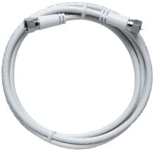 Комплектующие для телекоммуникационных шкафов и стоек axing MAK99980 коаксиальный кабель 10 m F-Type F-типа Белый