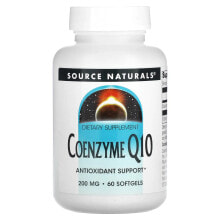 Coenzyme Q10, 200 mg, 60 Softgels