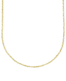 Купить мужские ювелирные кулоны и подвески Italian Gold: Italian Gold 14k White Gold 18" Perfectina Chain Necklace (1-1/8mm)