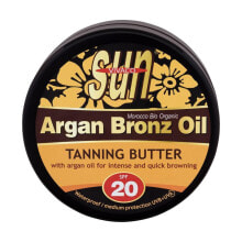 Vivaco Sun Argan Bronz Oil Tanning Butter SPF6 200 ml sonnenschutz wasserfest unisex