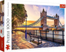 Купить детские развивающие пазлы Trefl: Trefl PUZZLE 1000 Tower Bridge Londyn 10774