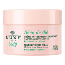 Nuxe Reve De The Toning Firming Cream Быстро впитывающийся укрепляющий и повышающий упругость кожи крем, с экстрактами зеленого чая и ржи 200 мл