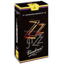 Vandoren ZZ Soprano Sax Reeds 3.0 Box of 10