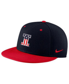 Nike men's Black Illinois Fighting Illini Aero True Baseball Performance Fitted Hat