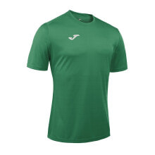 Мужские спортивные футболки мужская спортивная футболка зеленая с логотипом Joma Campus II