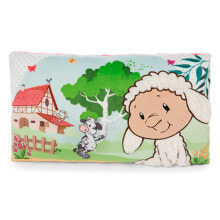 NICI Cushion Farm Friends Rectangular 43X25 Cm Green