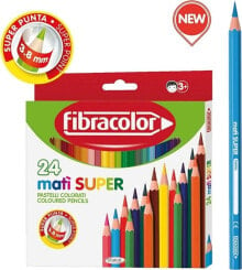 Fibracolor Kredki Mati Super 24 kolory (372942)