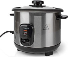 Multicooker Nedis Nedis KARC110AL szybkowar 1 l 400 W Czarny, Srebrny