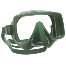 Masks and snorkels for scuba diving