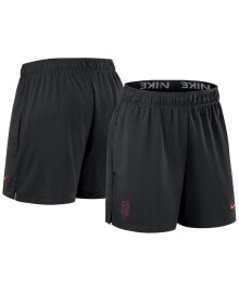 Nike women's Black San Francisco Giants Authentic Collection Knit Shorts