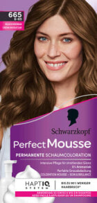 Купить средства для окрашивания волос Schwarzkopf Perfect Mousse: Haarfarbe Schaum 665 Helles Schokogold, 1 St