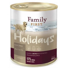 FAMILY FIRST Holidays Adult Duck With Sweet Potatoes 800g Wet Dog Food