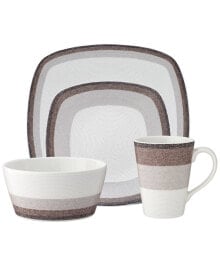 Colorscapes Layers 4 Piece Square Place Setting