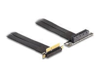 Riser Karte PCI Express x4 Stecker 90° gewinkelt zu Slot - Cable - 0.6 m