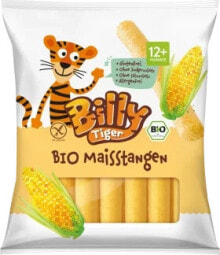 Купить детское питание Billy Tiger: Kindersnack Maisstangen ab 1 Jahr, 50 g