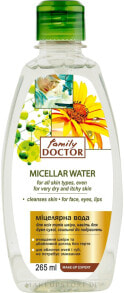 Купить средства для очищения и снятия макияжа Family Doctor: Mizellenwasser für jeden Hauttyp - Family Doctor 265 ml