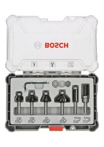 Bosch Rand- und Kantenfräser-Set 6-mm-Schaft 6-teilig