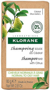 Festes Haarshampoo - Klorane olid Shampoo with Citron