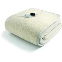 Beheizte Matratzenauflage Imetec 1-lagig, 100 % Wolle und Merino, 150 x 80 cm schnelle Erwrmung 6 Temperaturen konstante Temperatur