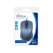 Компьютерные мыши мышь компьютерная MediaRange MROS201 USB 1000 DPI для обеих рук