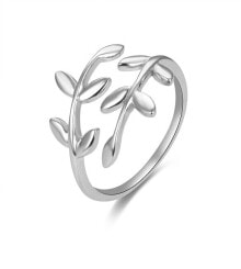 Женские кольца и перстни Открытое серебряное кольцо с оригинальным дизайном AGG468