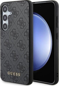 Guess Guess GUOHCSA55G4GFGR A55 A556 czarny/black hardcase 4G Metal Gold Logo