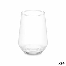 Glass Conical Transparent Glass 390 ml (24 Units)