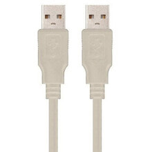 NANOCABLE USB A 2.0 Male To USB A 2.0 Male 2 m USB Cable