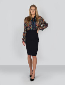 Женские блузки и кофточки Женская блузка свободного кроя цветная с узорами Liu-Jo Spódnica Longuette