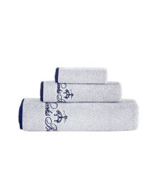 Brooks Brothers contrast Frame 6 Piece Turkish Cotton Towel Set