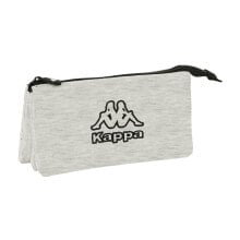 Triple Carry-all Kappa Grey knit Grey (22 x 12 x 3 cm)