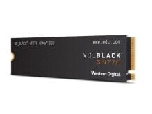 Купить внутренние твердотельные накопители (SSD) Western Digital: Western Digital WD_BLACK SN770 M.2 2280 500GB PCIe Gen4 16GT/s, up to 4 Lanes In