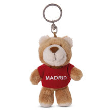 NICI Bear T-Shirt Madrid 10 cm Key Ring
