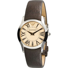 Женские наручные часы женские наручные часы с серым кожаным ремешком Armani AR2039 ( 29 mm)