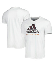 adidas men's White Germany National Team DNA Graphic T-shirt