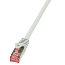 Кабели и разъемы для аудио- и видеотехники logiLink 30m Cat.6 S/FTP сетевой кабель Cat6 S/FTP (S-STP) Серый CQ2122S