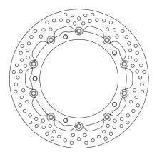 MOTO-MASTER Halo BMW 113135 Front Brake Disc