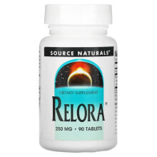 Растительные экстракты и настойки source Naturals, Relora, 250 mg, 90 Tablets