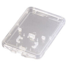 Hama SD and microSD Slim Box сумка для карт памяти Прозрачный 00095947
